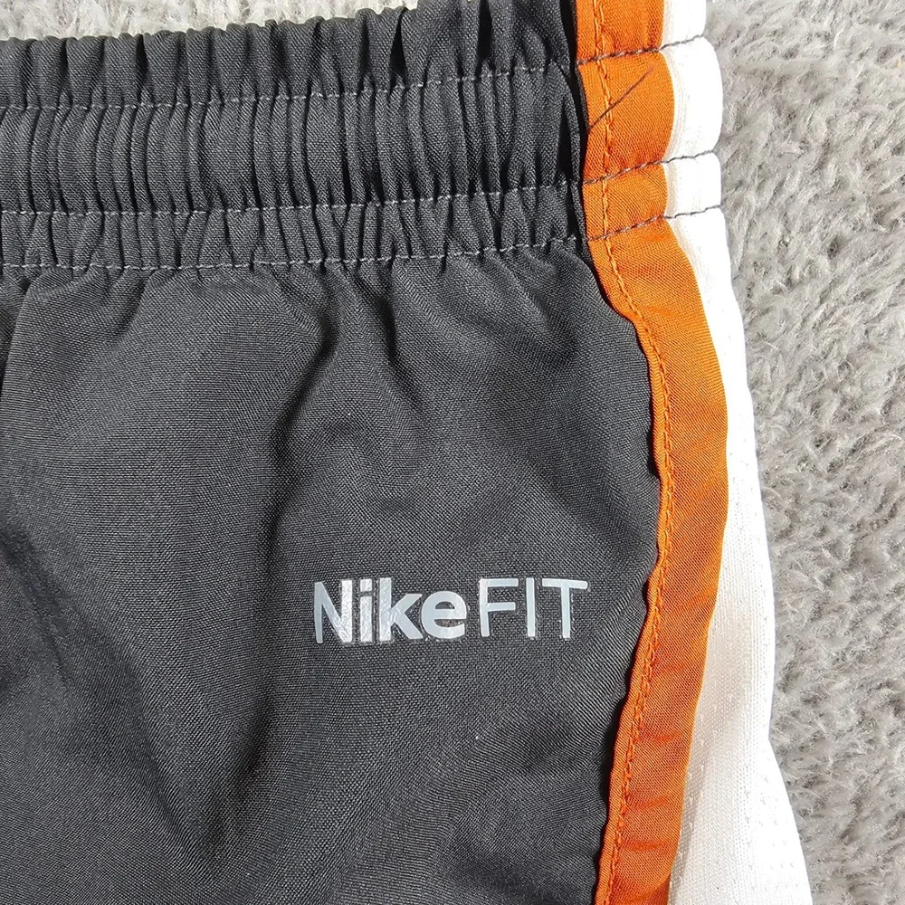Nike Team Texas Longhorns‎ Running Shorts Womens Small Grey Orange NikeFIT NCAA